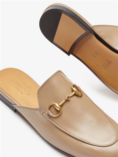 gucci princetown mules beige